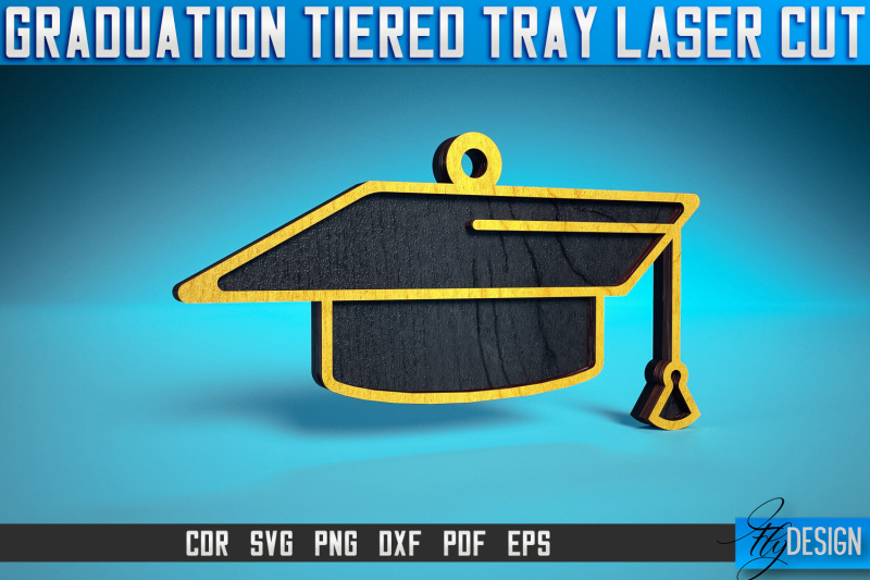 graduation-tiered-tray-laser-cut-svg-tiered-tray-laser-cut-svg