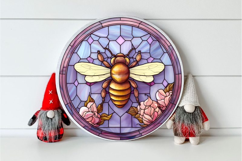 honey-bee-round-png-stained-glass-sublimation