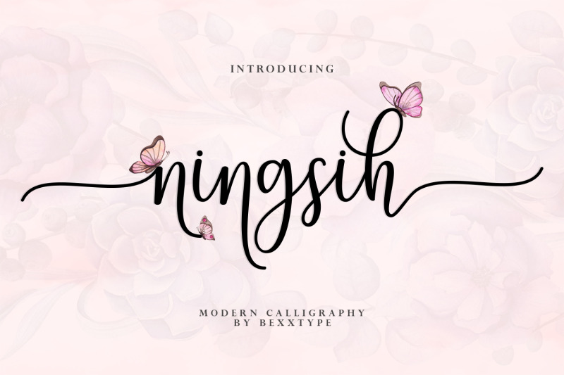 ningsih-script-luxury-font