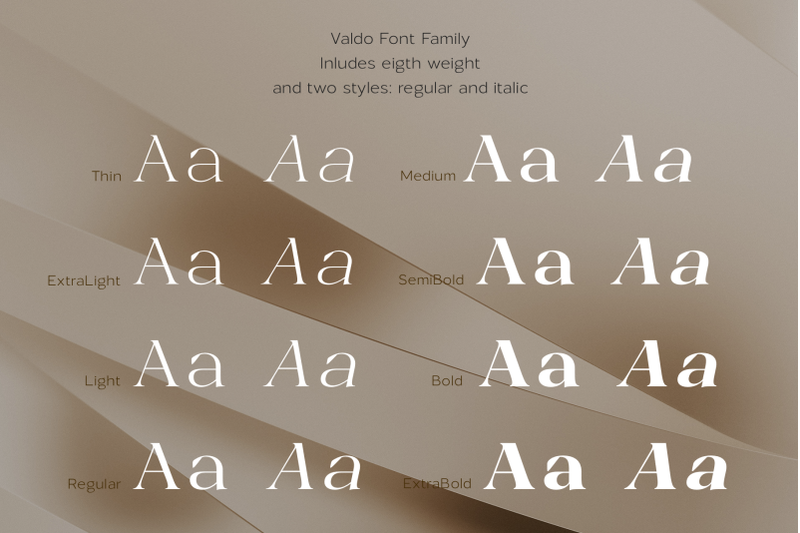 valdo-font-family