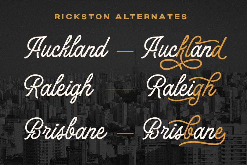 rickstone-monoline-script