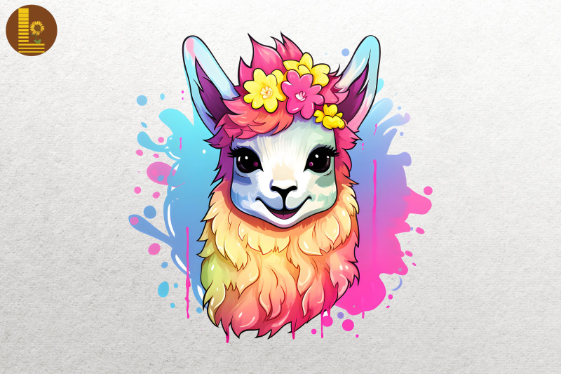 cute-llama-clipart-bundle-llama-lover