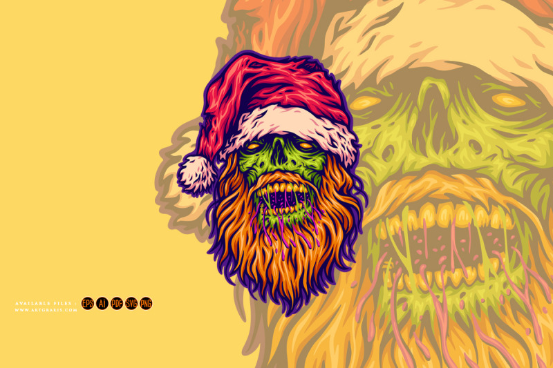 zombie-santa-with-frightening-appearance-christmas-nightmare