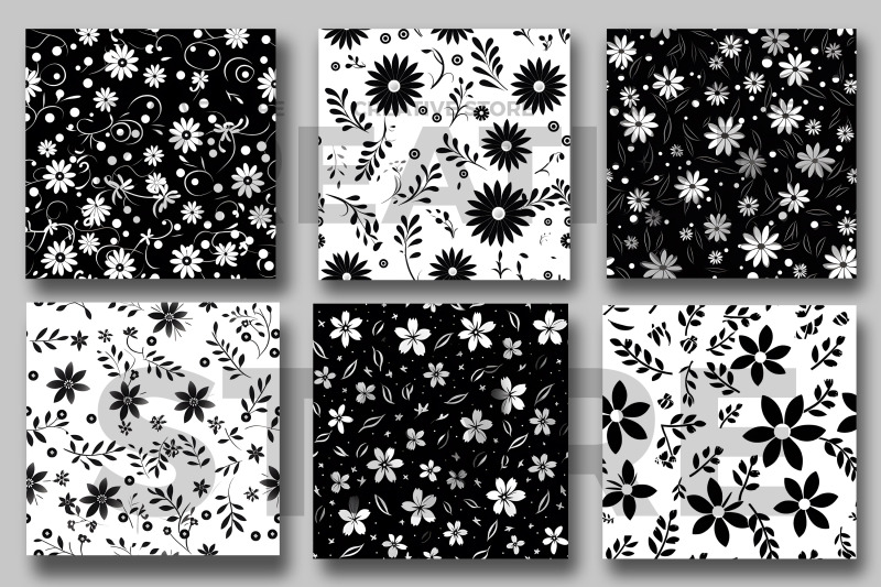 black-amp-white-flowers-seamless-pattern-digital-papers