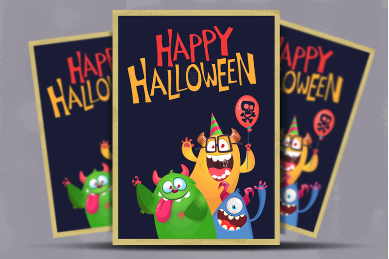happy-halloween-monsters-on-greeting-invitation