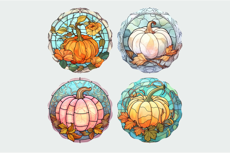 stained-glass-pimpkin-fall-wind-spinner-sublimation-bundle