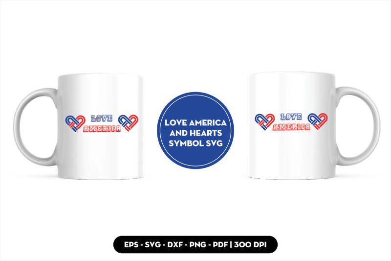 love-america-and-hearts-symbol-svg