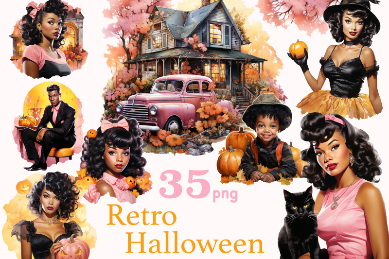 halloween-clipart-png-set-pin-up-illustration