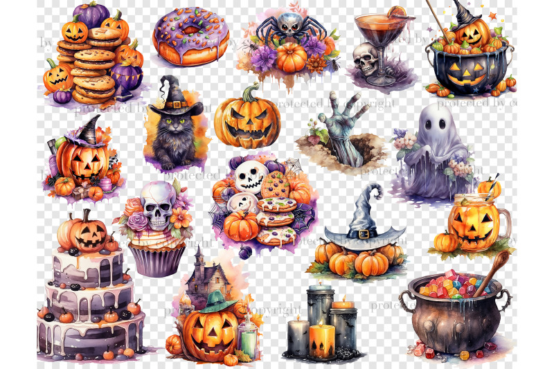 halloween-clipart-bundle-jack-o-lantern-images