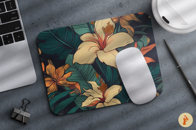 tropical-floral-mouse-pad-bundle