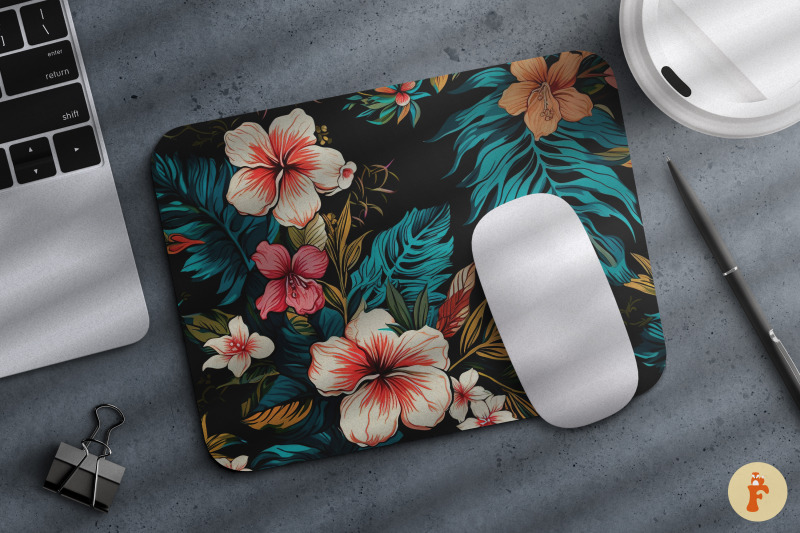 tropical-floral-mouse-pad-bundle