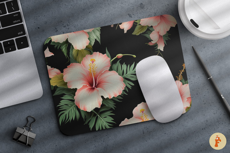 tropical-floral-mouse-pad-bundle