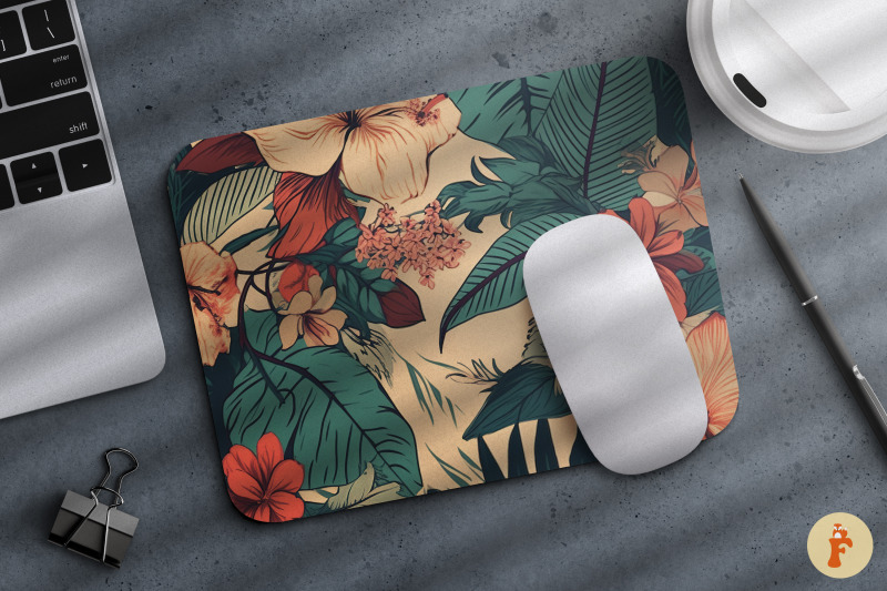 tropical-floral-mouse-pad-bundle