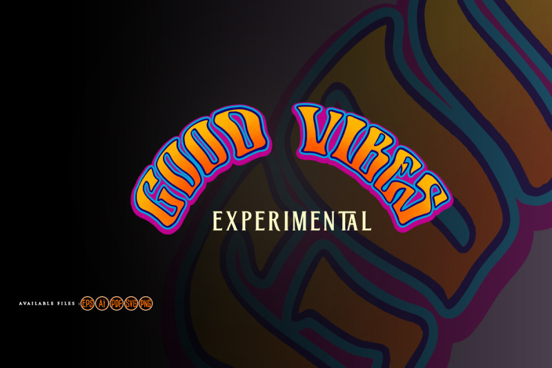 good-vibes-word-lettering-cool-font