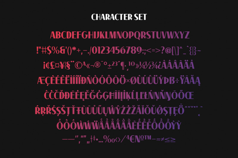 parize-display-font