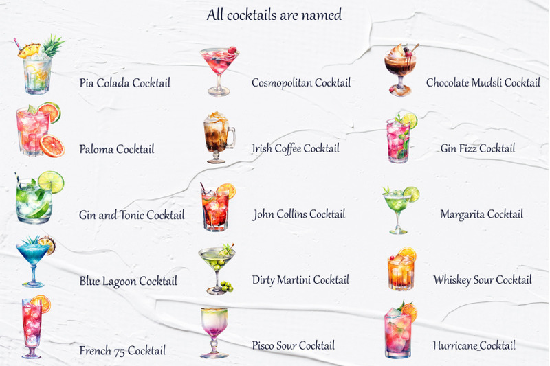 cocktail-clipart-cocktails-watercolor-bundle-alcohol-drinks-clipart