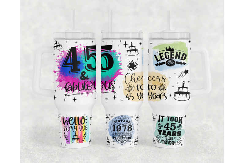 45th-birthday-40oz-tumbler-wrap-45th-anniversary-40oz-quencher-tumble