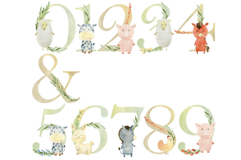 8-watercolor-alphabets-with-animals