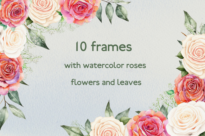 frames-watercolor-pink-and-white-roses