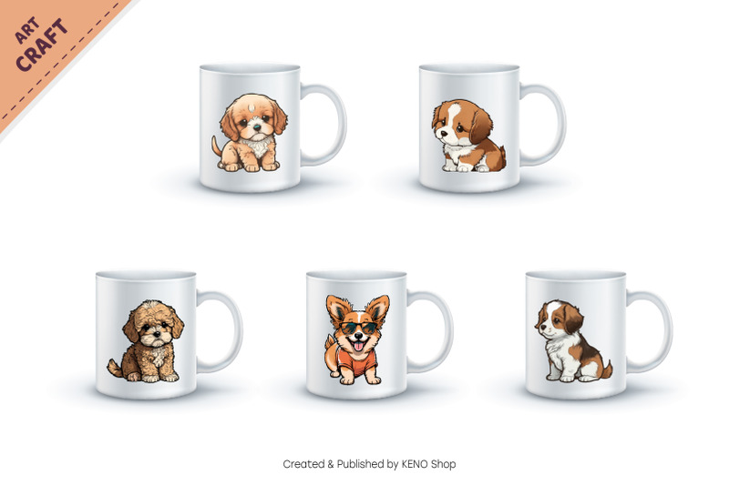stickers-cute-dogs-clipart