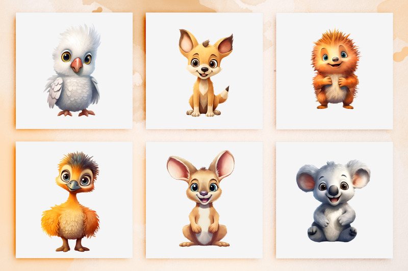 14-cute-aussie-baby-animals-clipart-nursery-art-shower-graphics