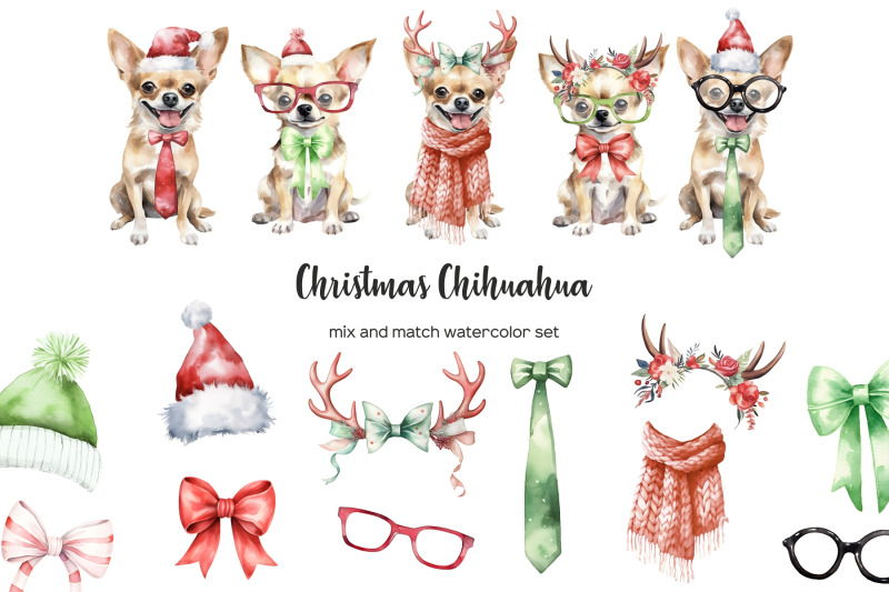 watercolor-christmas-chihuahua-clipart-xmas-dogs-clip-art