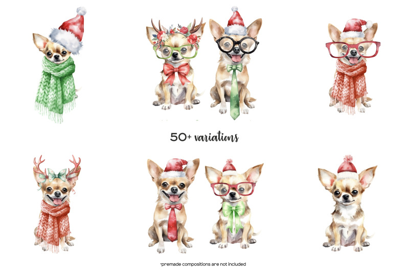 watercolor-christmas-chihuahua-clipart-xmas-dogs-clip-art