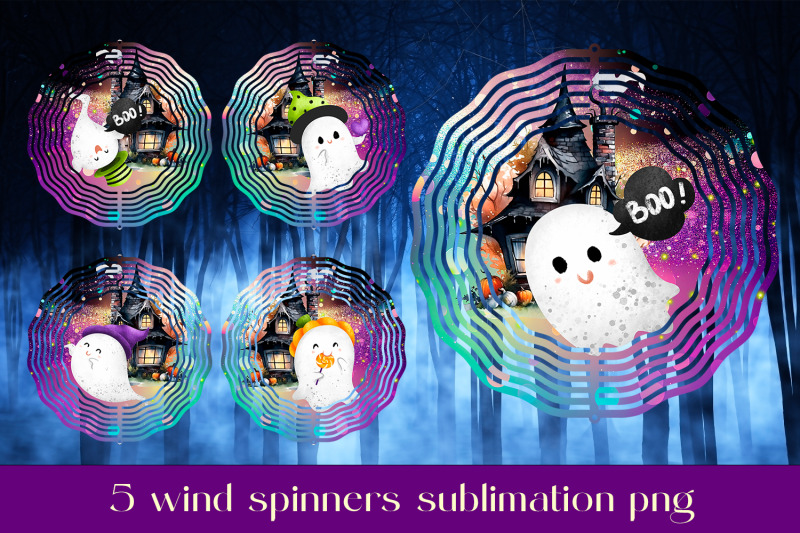 halloween-wind-spinner-sublimation-spooky-wind-spinner-bundle