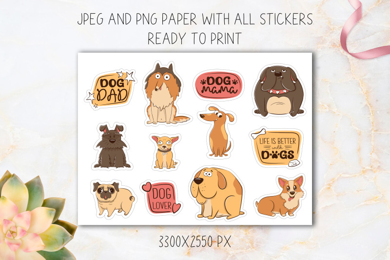 funny-cartoon-purebred-dogs-png-dog-lover-stickers