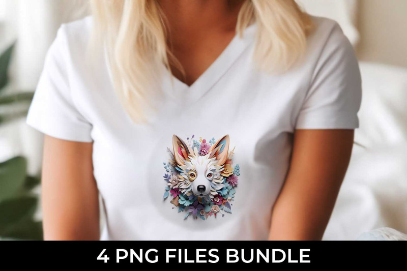 3d-floral-fantasy-corgi-t-shirt-sublimation-png-bundle