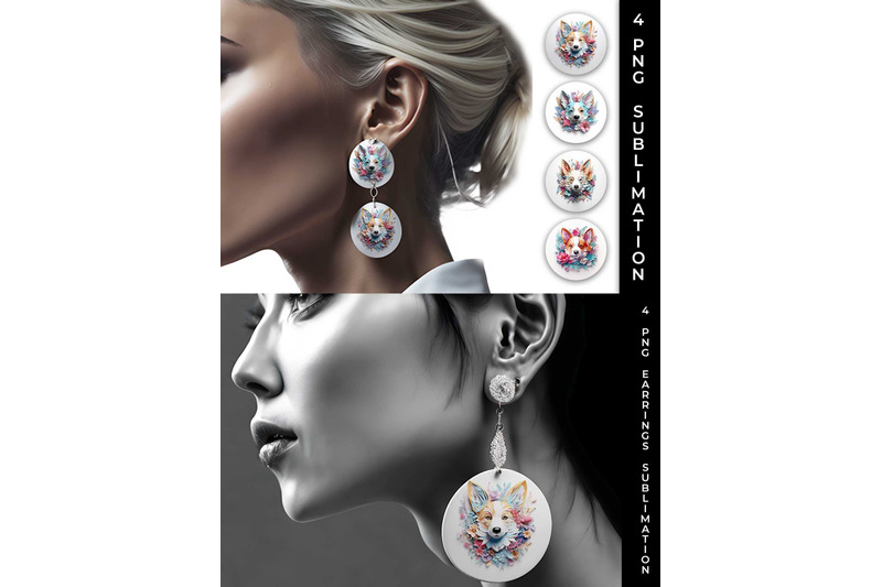 3d-floral-fantasy-corgi-earrings-sublimation-png-bundle-free-for-comme