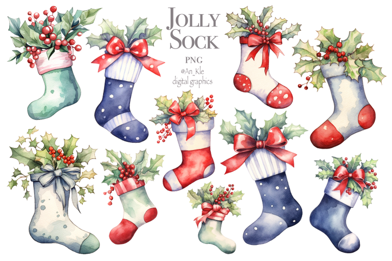 christmas-sock-clipart
