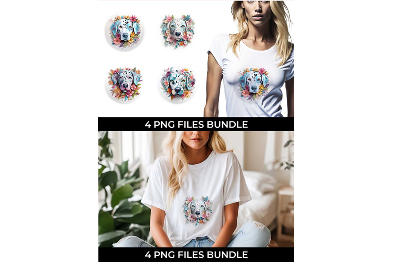 3d-floral-fantasy-dalmatian-t-shirt-sublimation-png-bundle