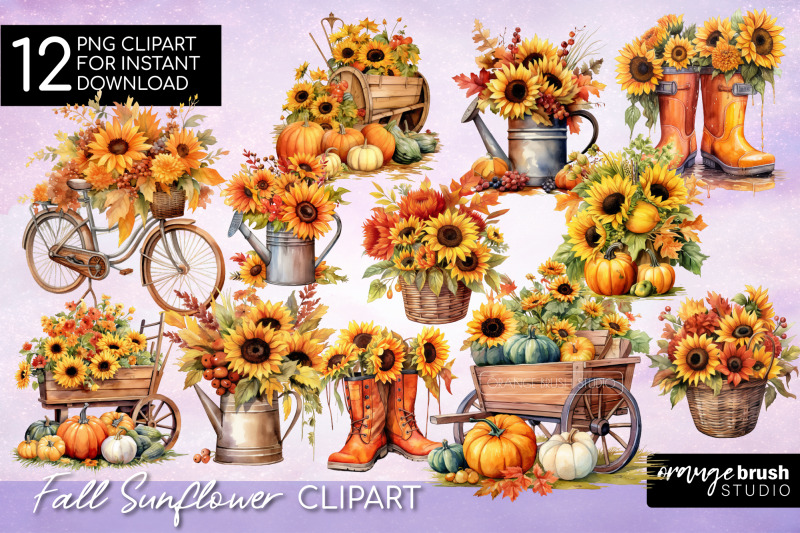 fall-sunflower-sublimation-designs-autumn-clipart