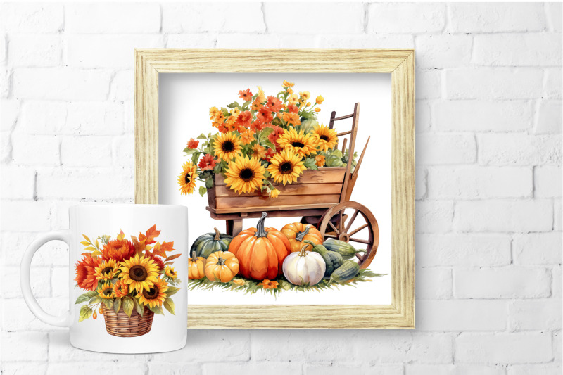 fall-sunflower-sublimation-designs-autumn-clipart