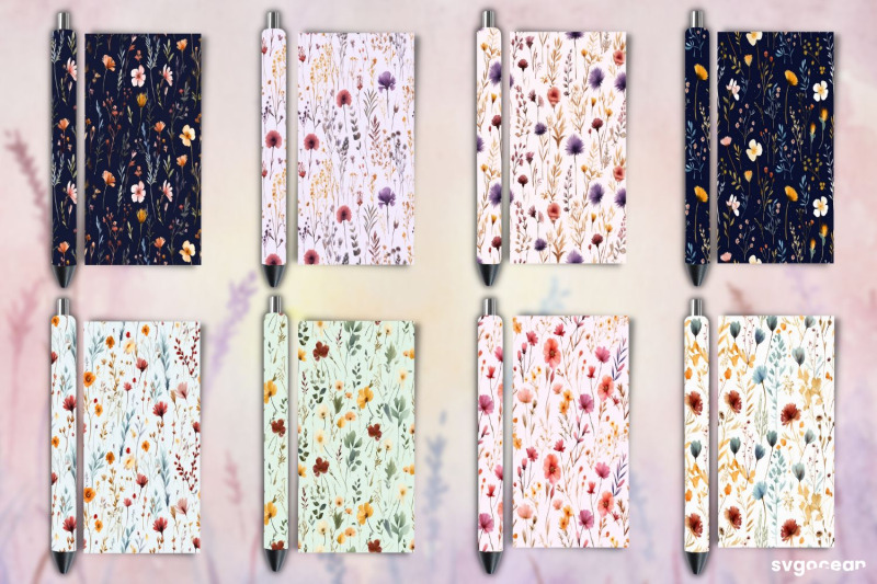 floral-pen-wraps-bundle-sublimation