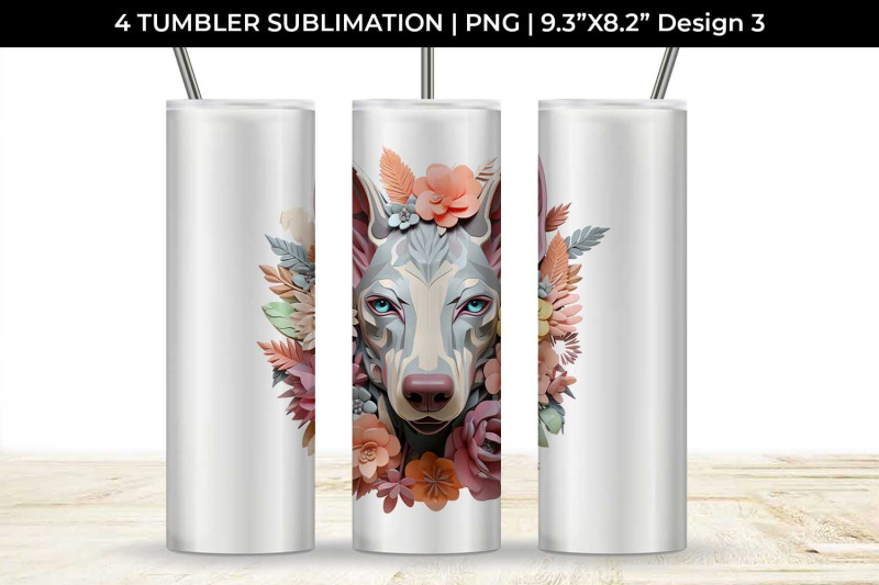 3d-floral-fantasy-doberman-tumbler-wrap-sublimation-png-bundle