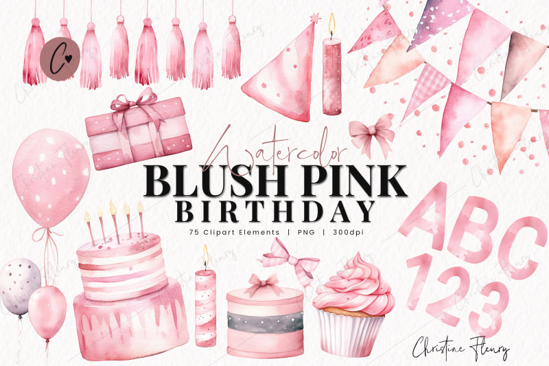 watercolor-blush-pink-birthday-clipart