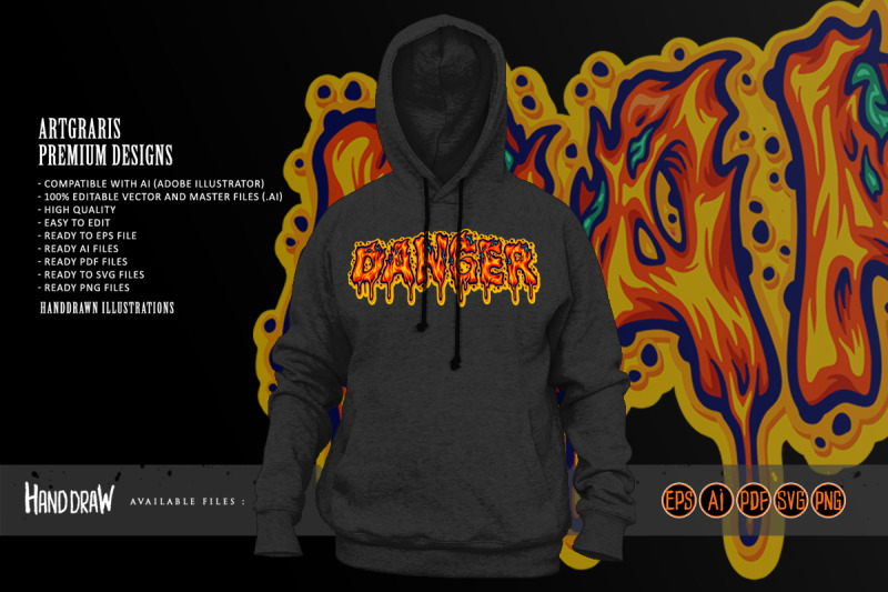 danger-word-lettering-with-evil-letters