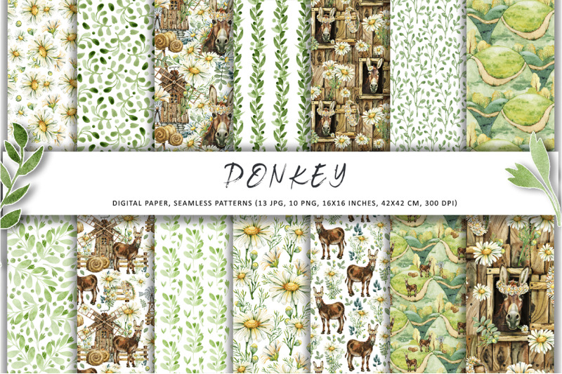 donkey-on-the-farm-chamomile-flowers-seamless-digital-paper-png