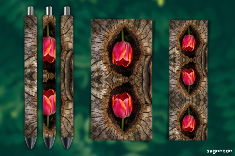 flower-bark-pen-wraps-bundle-sublimation