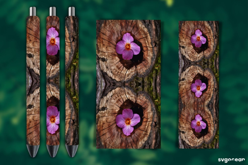 flower-bark-pen-wraps-bundle-sublimation