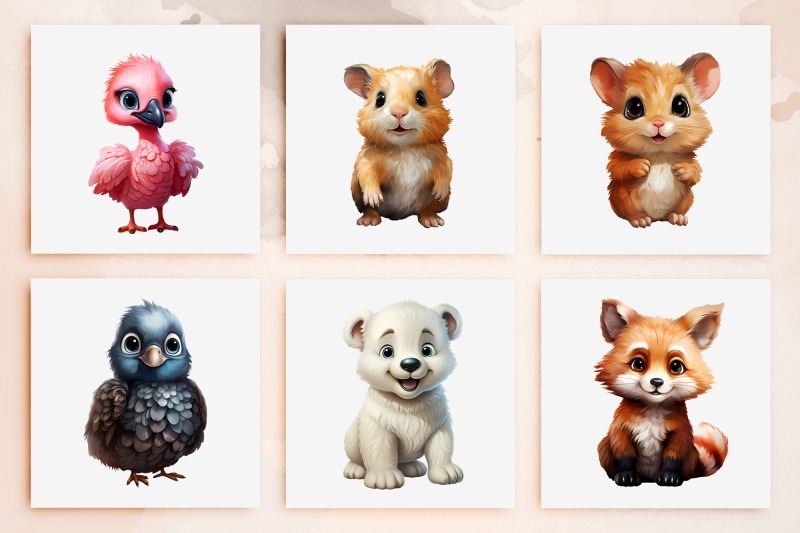 16-wonderland-baby-animals-clipart-wildlife-nursery-wall