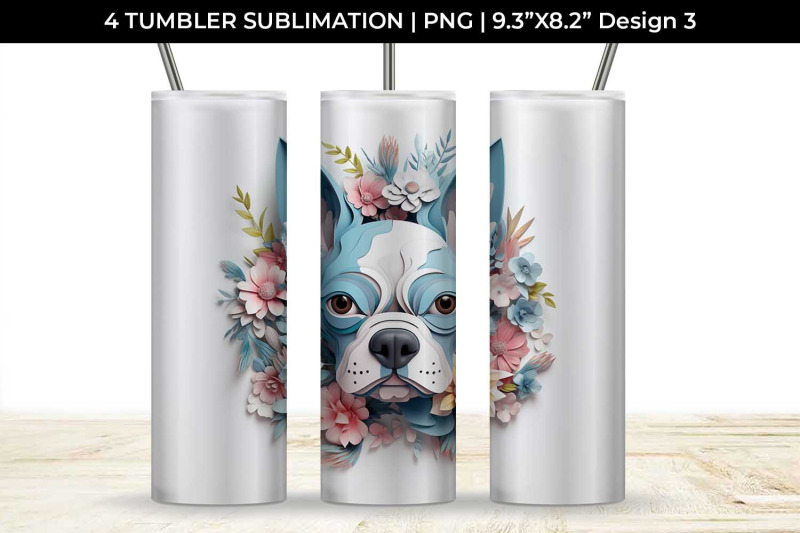 3d-floral-fantasy-boston-terrier-tumbler-wrap-sublimation-png-bundle