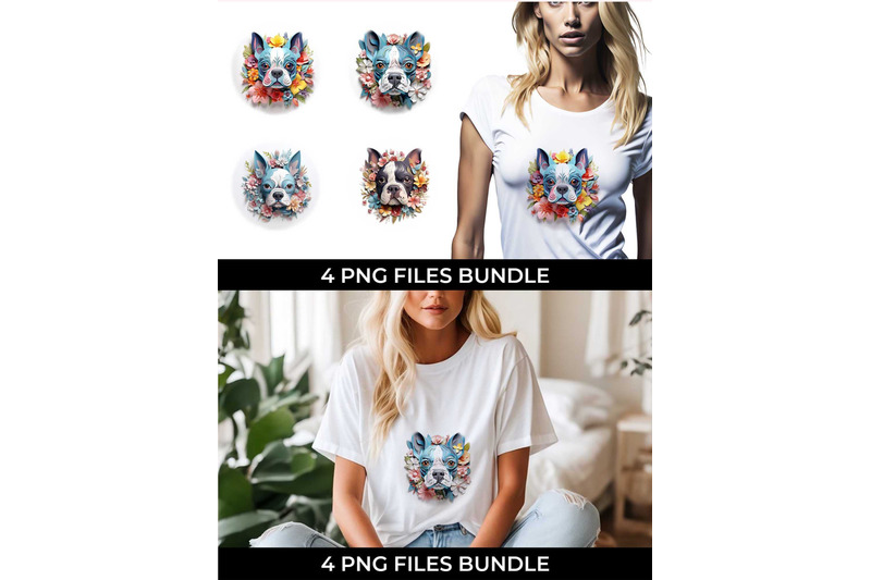 3d-floral-fantasy-boston-terrier-t-shirt-sublimation-png-bundle