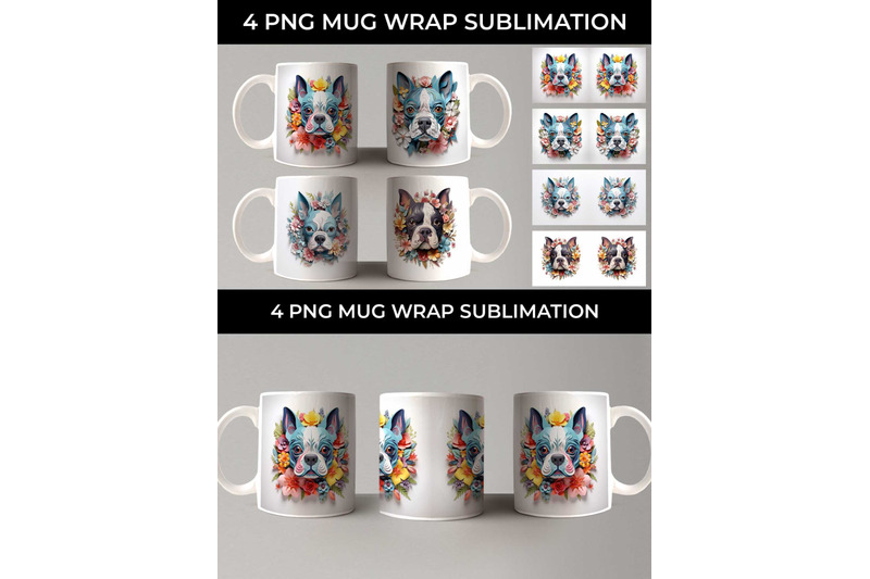 3d-floral-fantasy-boston-terrier-mug-sublimation-png-bundle