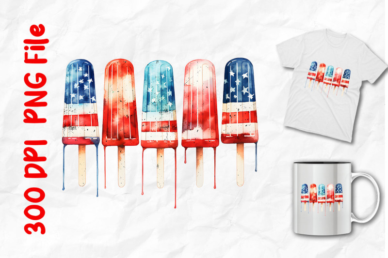 usa-flag-pattern-popsicles