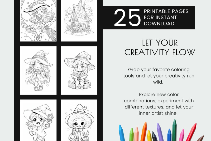 kawaii-witch-coloring-book-halloween-coloring-page-bundle