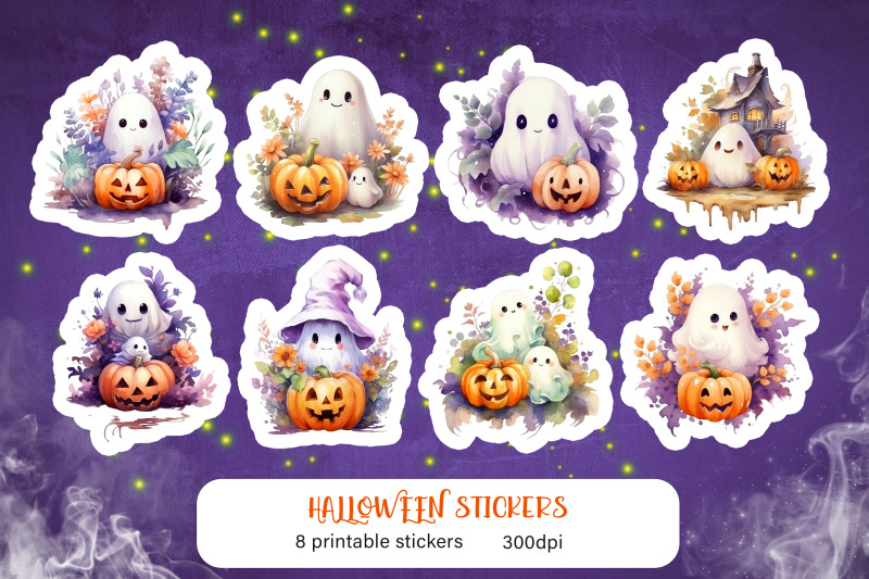 cute-cartoon-ghosts-sticker-pack-with-halloween-characters-png