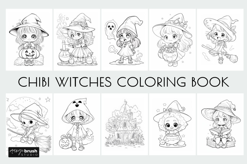 chibi-witch-halloween-coloring-book-for-kids